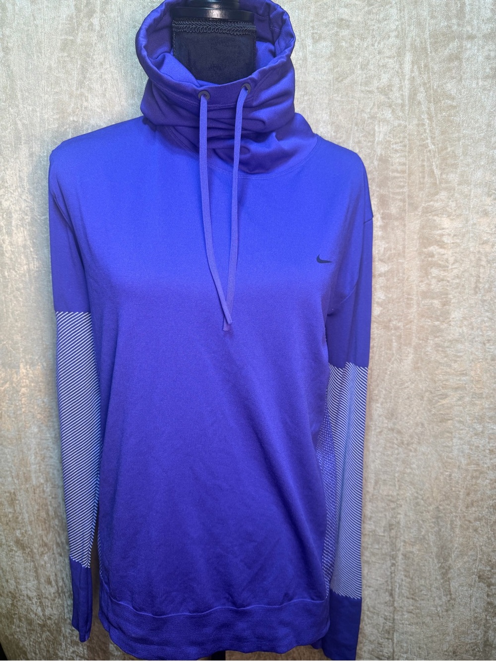 Nike Women's Royal Purple Pullover with Funnel Neck /L